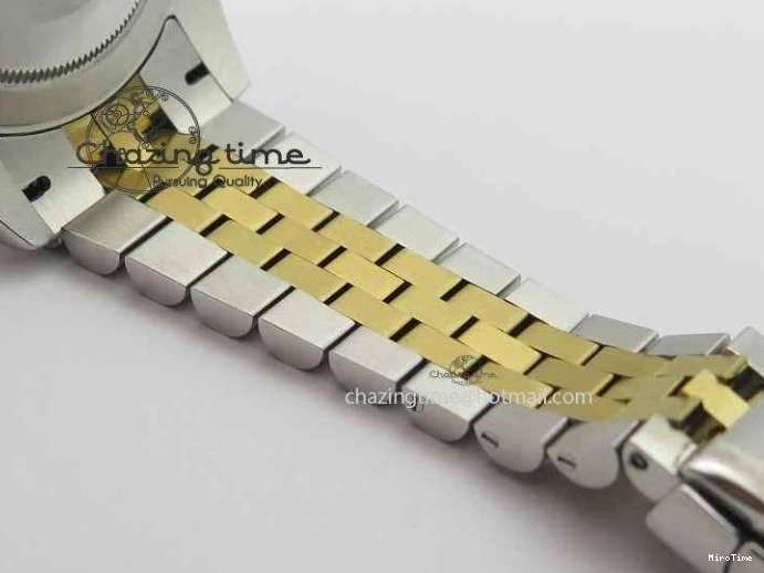 MiroTime 0501 DateJust II 41mm SS YG BP Maker Best Edition Silver Diam Dial On Jubilee Bracelet A Casual 3660